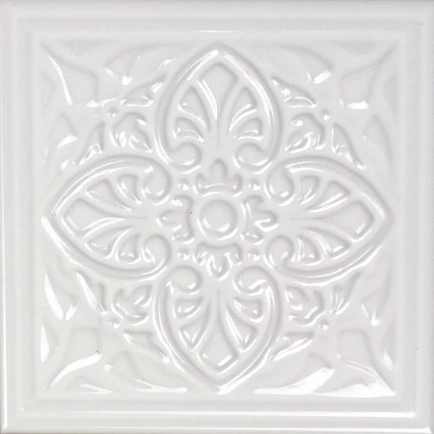 Декор Monopole Armonia A Blanco 15x15