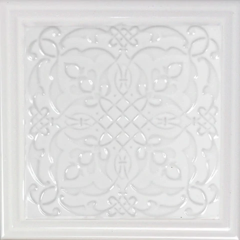 Декор Monopole Armonia B Blanco 15x15