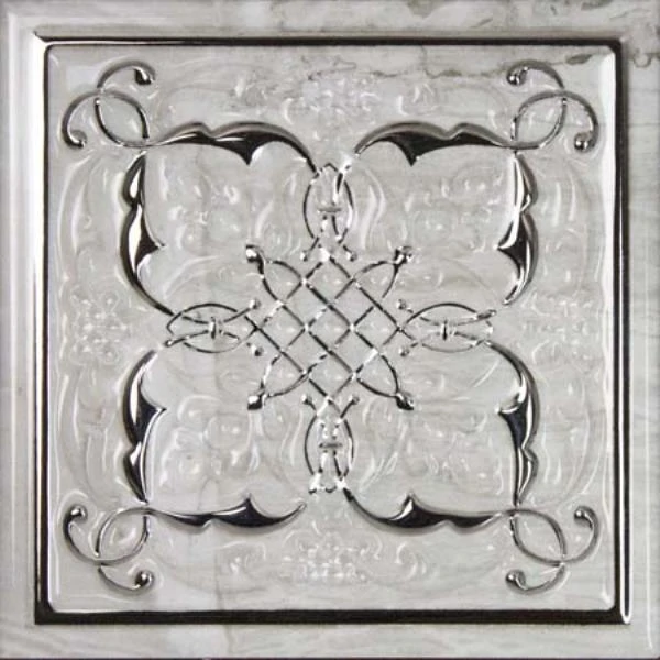 Декор Monopole Petra Armonia Silver B 15x15