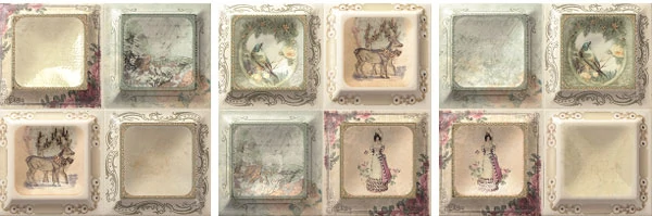 Декор Mainzu DECOR SHAPES 20x20 MIX