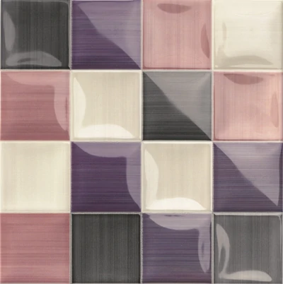 Декор Mainzu Volumen Lucciola Viola Mix 20x20