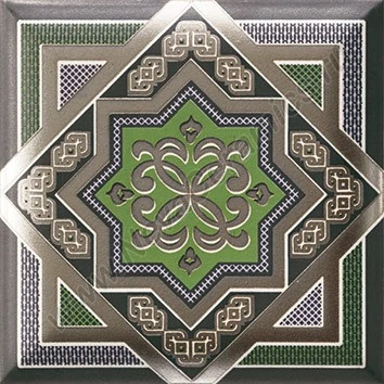 Декор Mainzu PT02348 HD Effects Decor Zoco Green 15x15