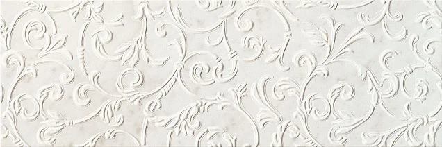 Декор FAP Ceramiche fNI2 Roma Diamond Acanto Carrara Inserto 25x75