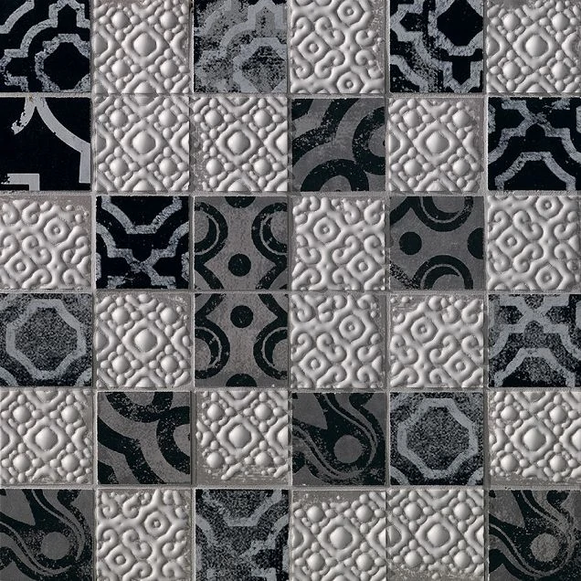 Мозаика FAP Ceramiche Creta Mosaico Maiolica Grey fK63