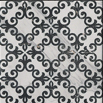 Декор FAP Ceramiche fLZM Roma Deco 20 Statuario Grafitte 20x20
