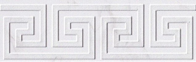 Бордюр FAP Ceramiche fLT2 Roma Greca Calacatta Listello 8x25