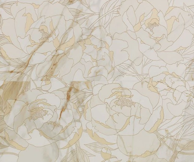 Декор FAP Ceramiche fQNB ROMA GOLD ROSE CALACATTA ORO INSERTO MIX 2 100х120