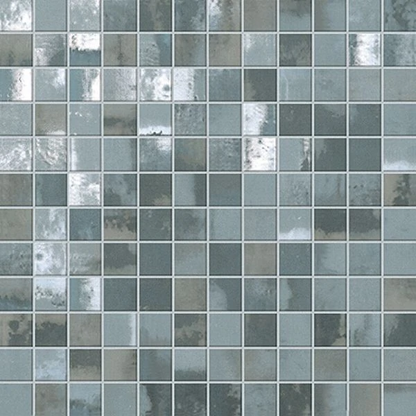 Мозаика FAP Ceramiche Evoque Acciaio Silver Mosaico fKVE