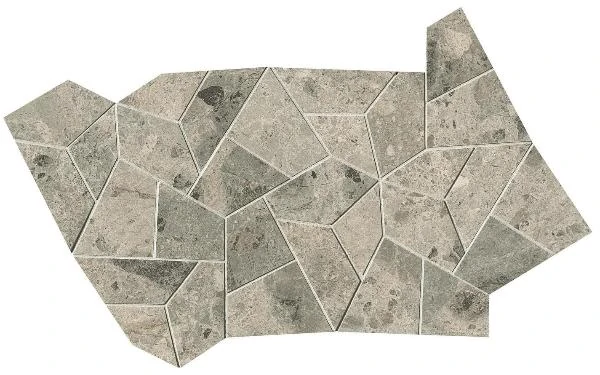 Мозаика FAP Ceramiche Nativa Grey Fly Mosaico Satin 25x41.5 fQNM