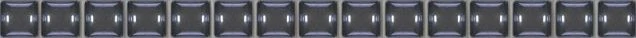 Бордюр PiezaROSA черный 1.3х25