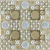 Вставка PiezaROSA 750370/4 Cuadro 4 серебро 10х10