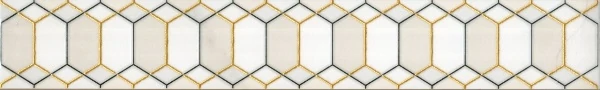 Бордюр PiezaROSA 265701 Bianco 6x40