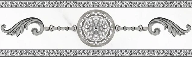 Бордюр PiezaROSA 222901 Crystal 7х20