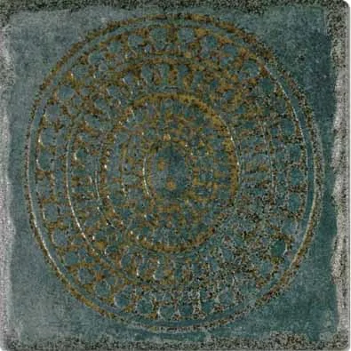Декор Cerdomus ZHAZ BR 1-4 Golden Green 20x20