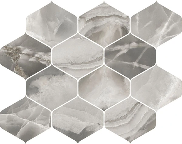 Декор Cerdomus Jade Mosaico Ninfa Ematite Levigato 27.7x35 82053
