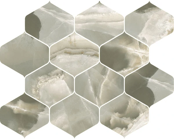 Декор Cerdomus Jade Mosaico Ninfa Malachite Levigato 27.7x35 82054