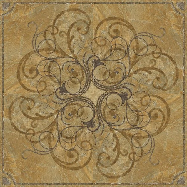 Панно Cerdomus 58131 Rosone Classic Gold 80x80