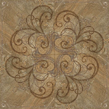 Панно Cerdomus 58129 Rosone Classic Brown 80x80