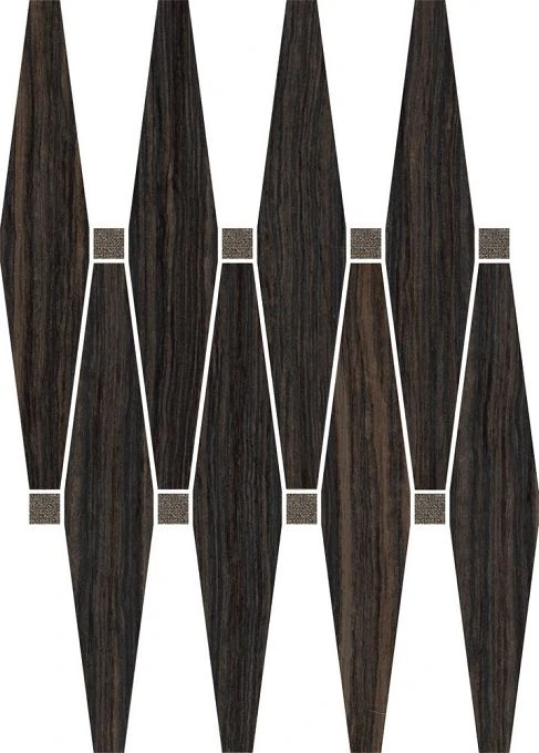 Мозаика Cerdomus Avenue Mos.Losanga Bronze Sat.con Oro 27x35,8 59224