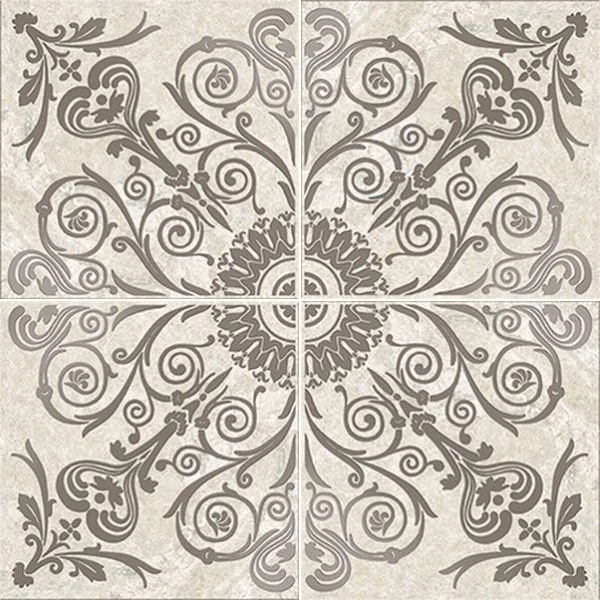 Панно Cerdomus СК012 DYNASTY ROSONE LUX WHITE 80x80