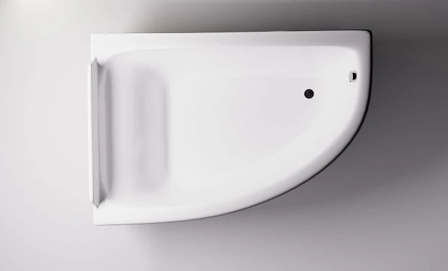 Ванна Astra-Form Анастасия Solid Surface 182х125, левая