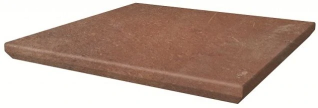 Клинкерная плитка Paradyz Scandiano Rosso Kapinos stopnica narozna 33x33 47962