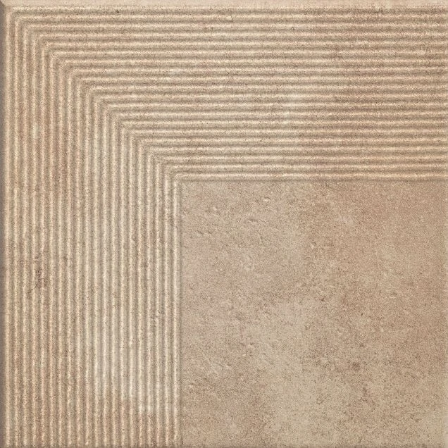 Клинкерная плитка Paradyz Scandiano Ochra stopnica narozna 30x30 47959