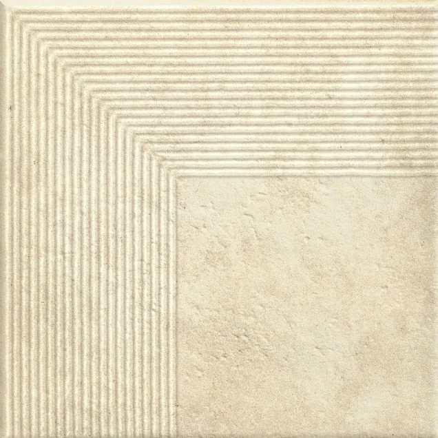 Клинкерная плитка Paradyz Scandiano Beige stopnica narozna 30x30 48787
