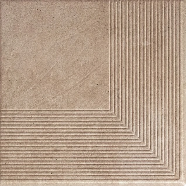 Клинкерная плитка Paradyz Viano Beige Stopnica Narozna 30 50861