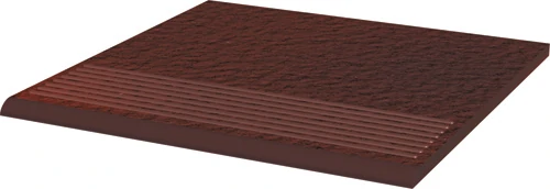 Ступень Paradyz Cloud Brown Duro простая структурная 30х30х1,1 50845