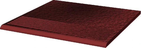 Ступень Paradyz Cloud Rosa Duro простая структурированная 30х30х1,1
