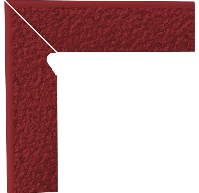 Плинтус Paradyz Natural Rosa Duro Цоколь левый 30x8.1