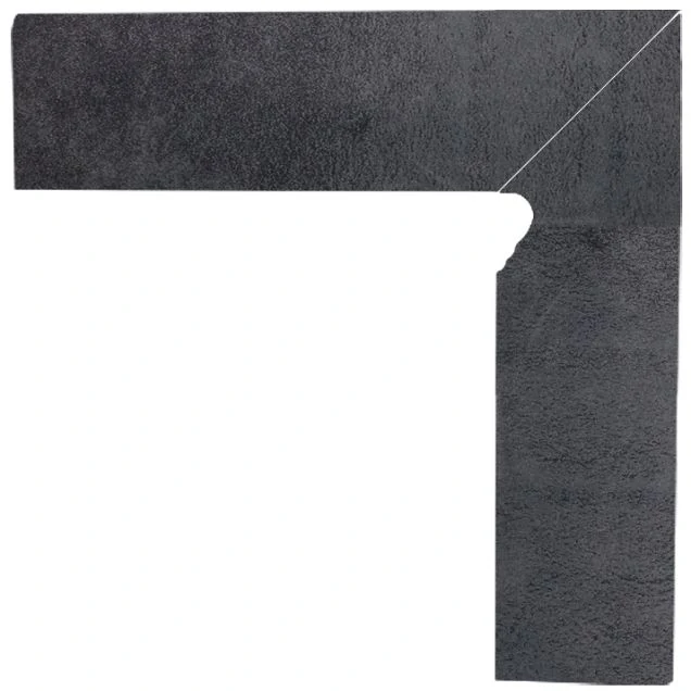 Плинтус Paradyz Bazalto Grafit Cokol 2 El. Prawy 30x8.1