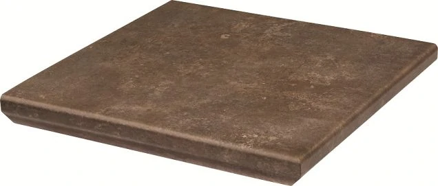 Клинкерная плитка Paradyz Ilario beige Brown Kapinos Stopnica Narozna