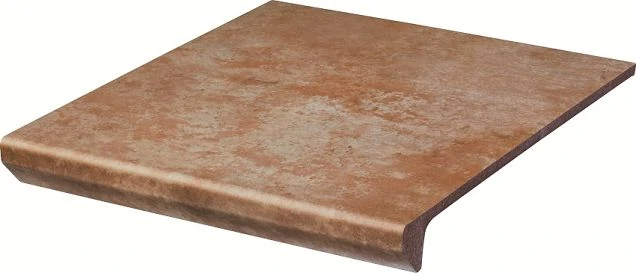 Клинкерная плитка Paradyz Ilario beige Ochra Kapinos Stopnica Prosta