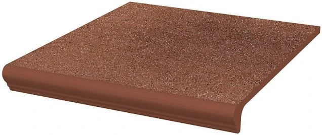 Ступень Paradyz Taurus Brown простая с носиком структурированная 30x33x1,1 51416
