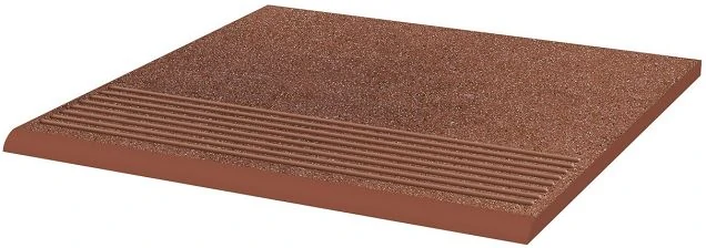 Ступень Paradyz Taurus Brown простая структурированная 30x30x1,1 51421