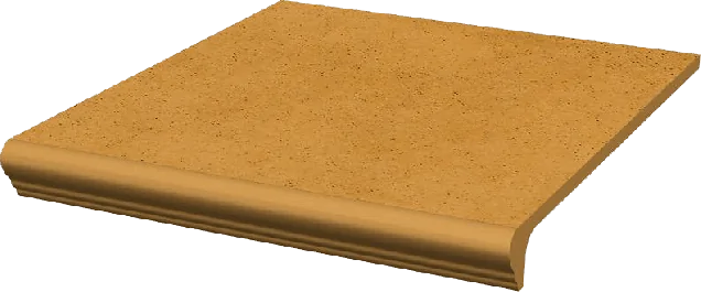 Ступень Paradyz Aquarius Beige Простая с Капиносом Бежевый 30x33