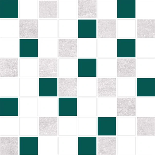 Мозаика Concept GT Green mix 4 Green 23x23 CGTMGR23005