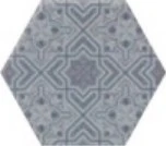 Декор Pamesa Hex Sloane Cement Mix Compacglass 19.8x22.8