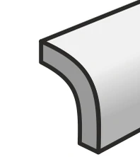 Декоративная вставка Caesar Anima Graphite Angolo Sigaro 2x2