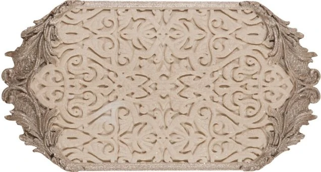 Декоративная вставка Azulev Taco Delice Marfil 8x15