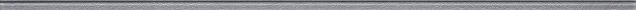Бордюр Tubadzin L-glass Grey 89,8x1,5
