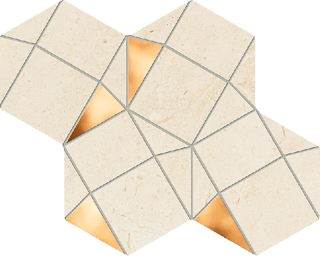 Мозаика Tubadzin Plain Stone Mosaic Matt Gloss 30.2x19.6