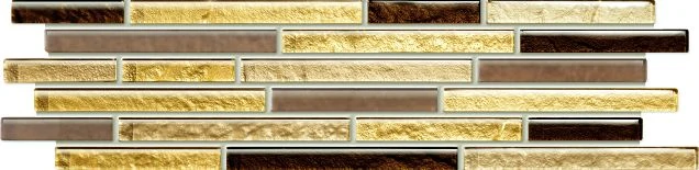 Бордюр Tubadzin LS-01-164-0372-0098-1-005 Venatello brown mosaic 37,2x9,8