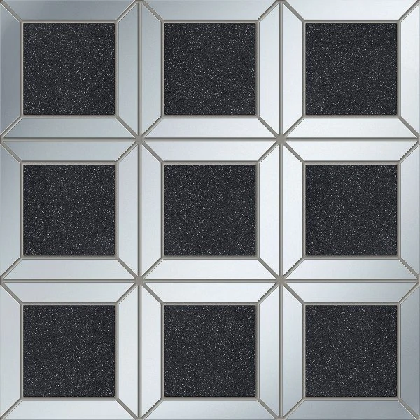Мозаика Tubadzin Lucid Square Black 29.8x29.8
