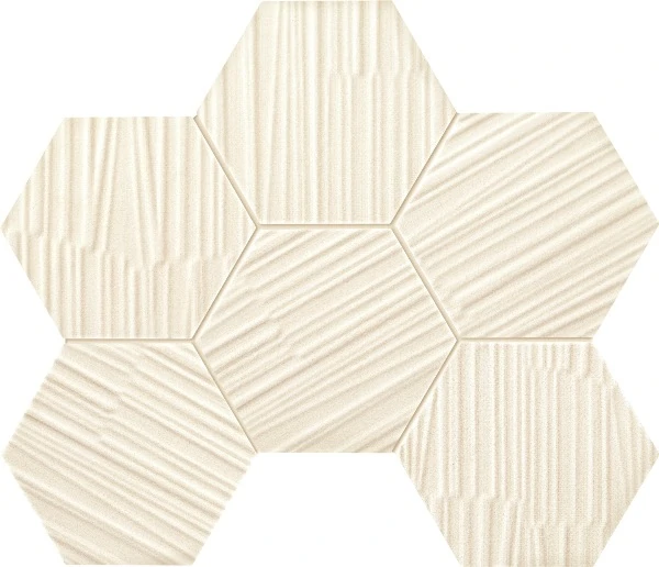 Мозаика Tubadzin Mareda White 28.9x22.1