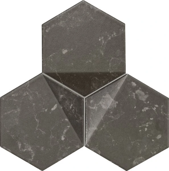 Мозаика Tubadzin Scoria Black 19.2x16.5