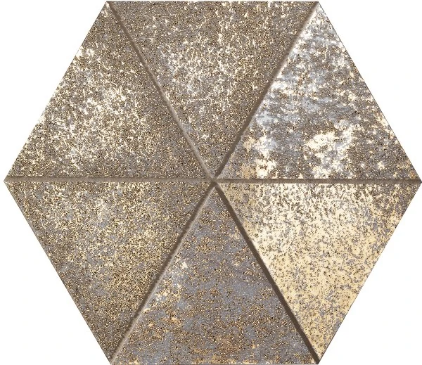 Мозаика Tubadzin Sheen Gold 19.2x22.1