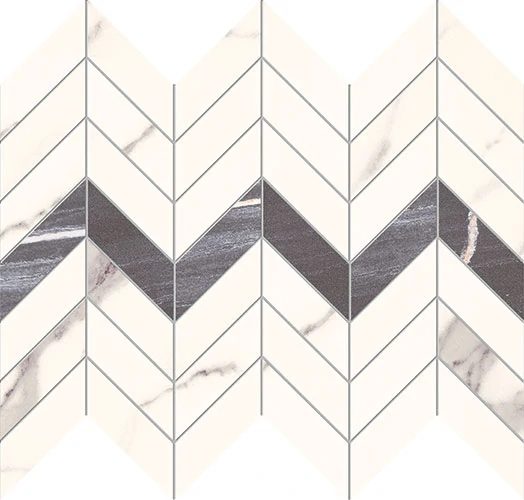Мозаика Tubadzin Bonella MS - White 29.8x24.6